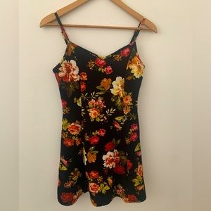 Floral mini dress